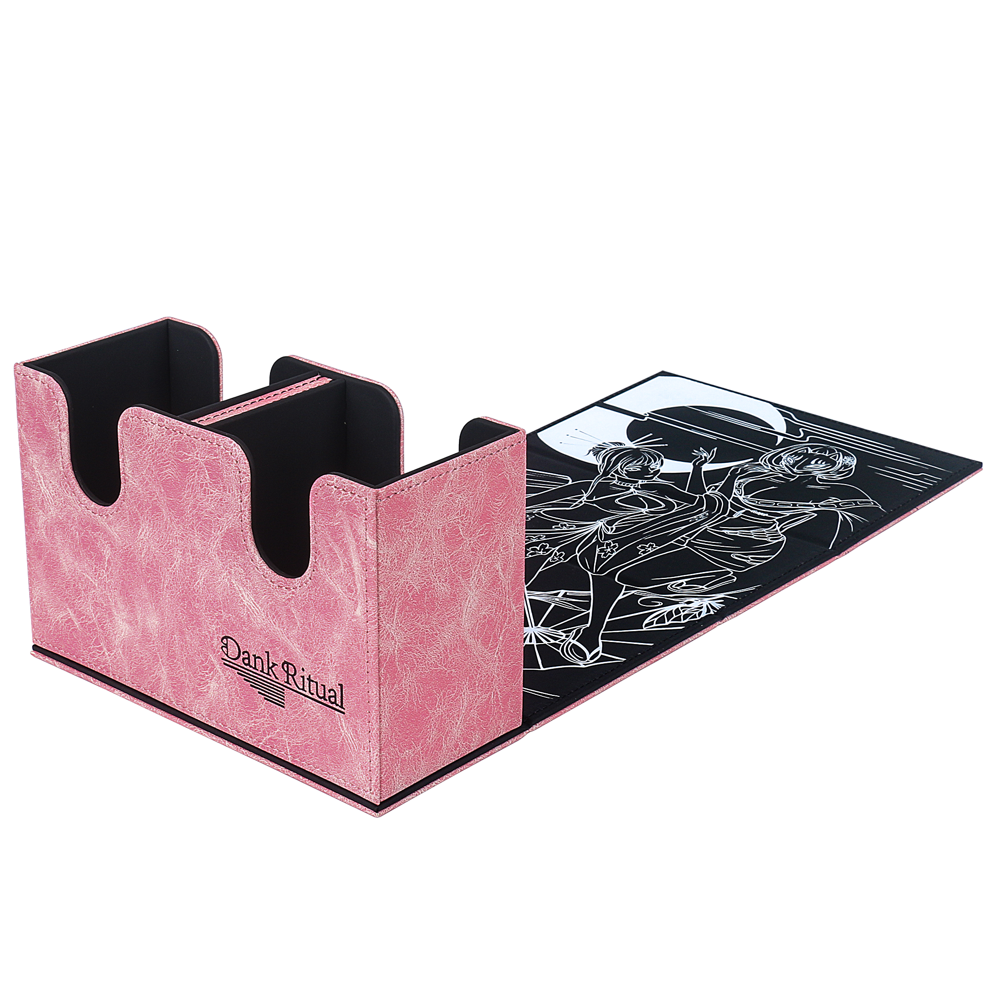 Yōkai Collection: Leather Pink/Black 200+ Deck Box 2022